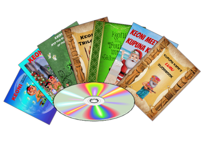 Keoni the Menehune Book Collection - FlipBook Format on CD