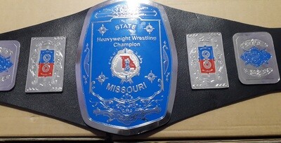 Missouri State Heavyweight Wrestling Championship Belt Adult Size