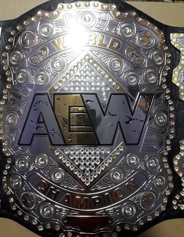 AEW World Heavyweight Championship Belt 4mm Replica/AEW Championship belts