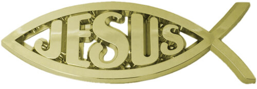 Emblema Jesus Dorado