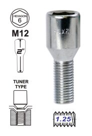 Tornillo Tunner 24mm 1.25