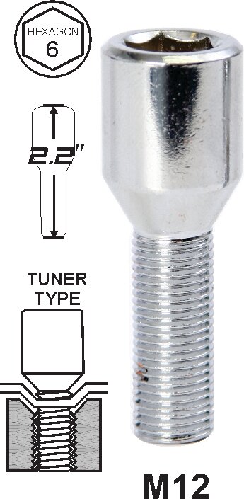 Tornillo Tunner 28mm 1.50