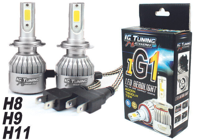 HeadLight LED IG1 H8-H9-H11