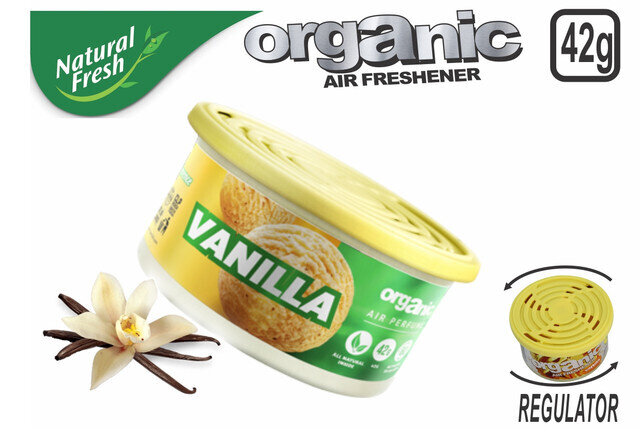 Organic Can Pure With Lid Vanilla 42 G