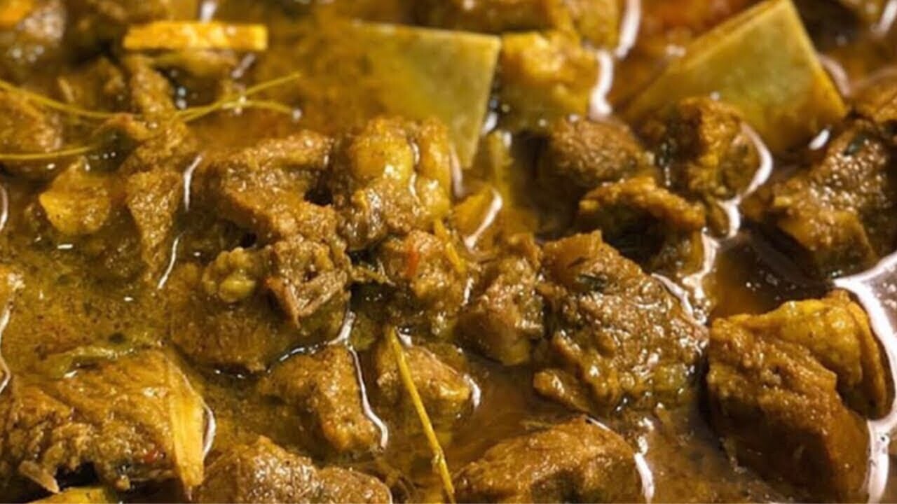 Local Curry Goat