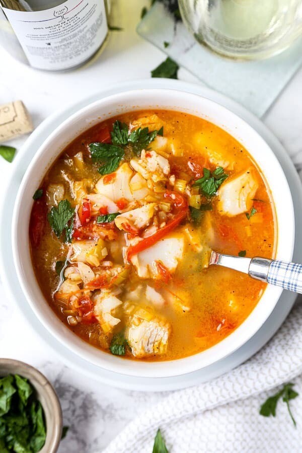 Combination Seafood Soup (Medium)