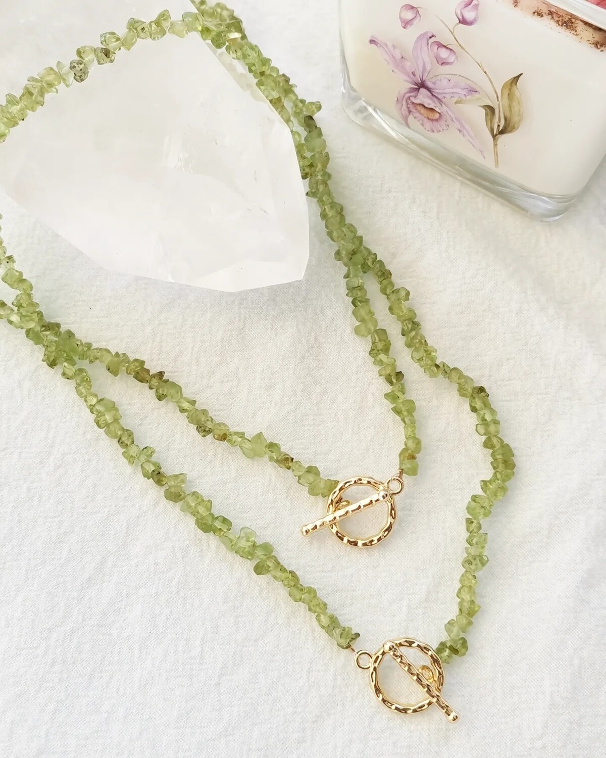 Collar Moon Olivino