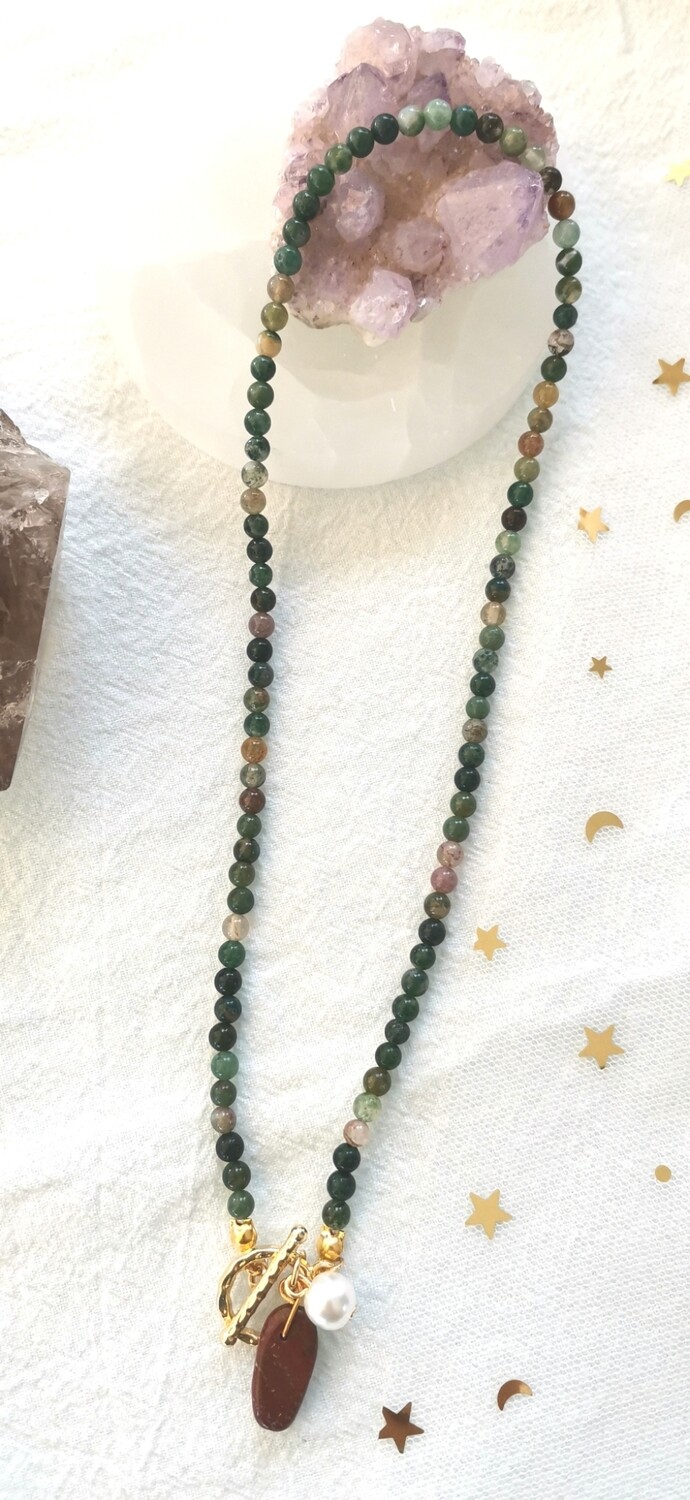 Collar SURYA Ágata ✨?