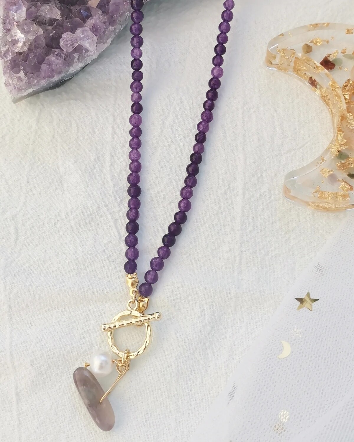 Collar SURYA amatista