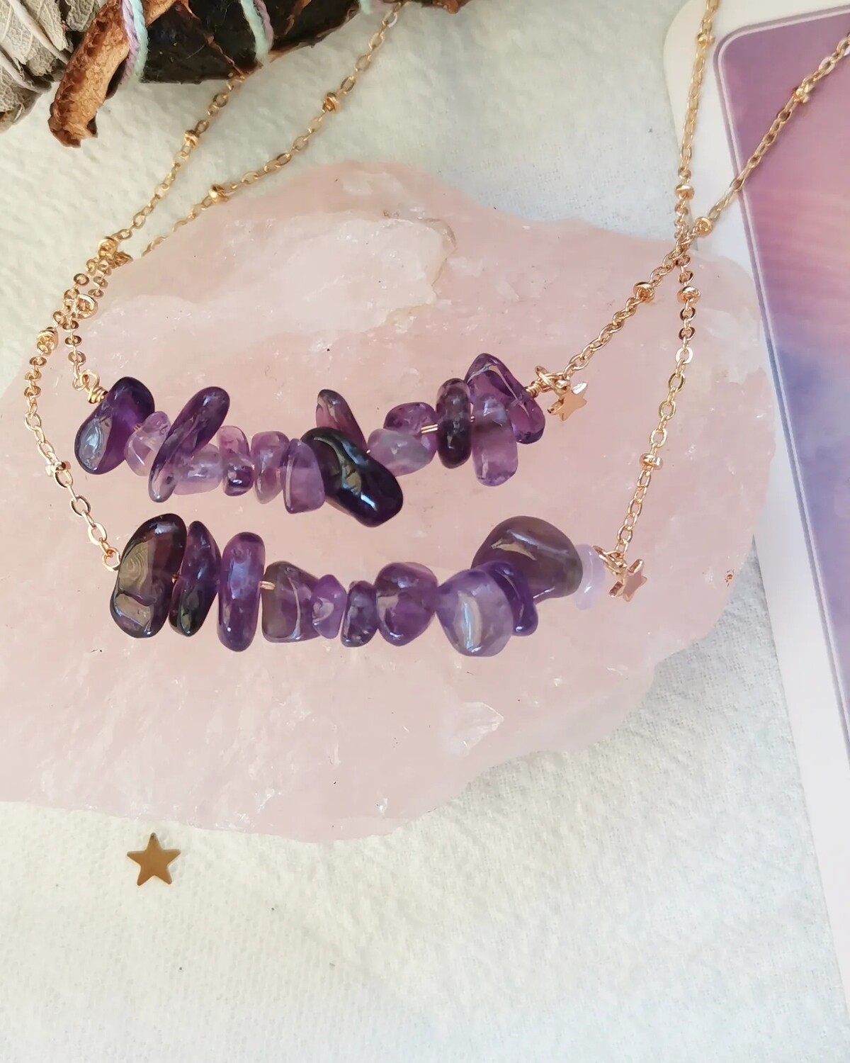 Collar ANDROMEDA AMATISTA