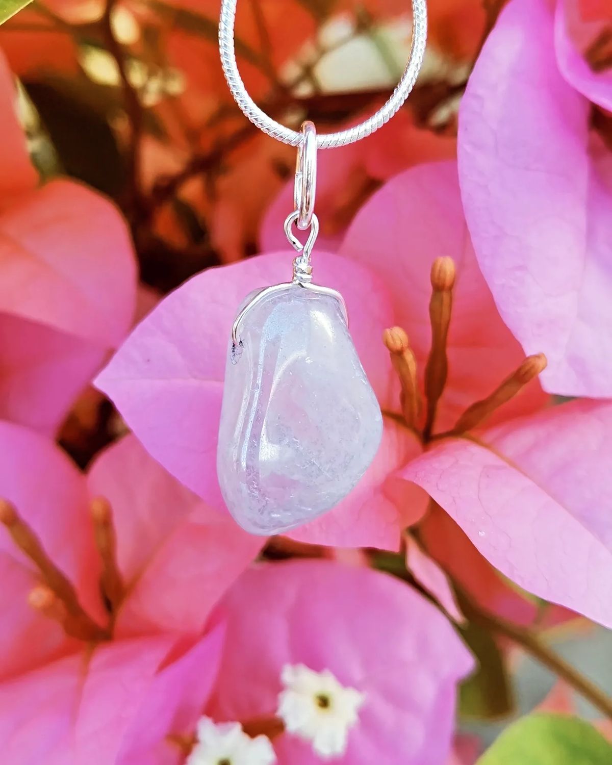 COLLAR CUARZO AURA ANGEL ?✨