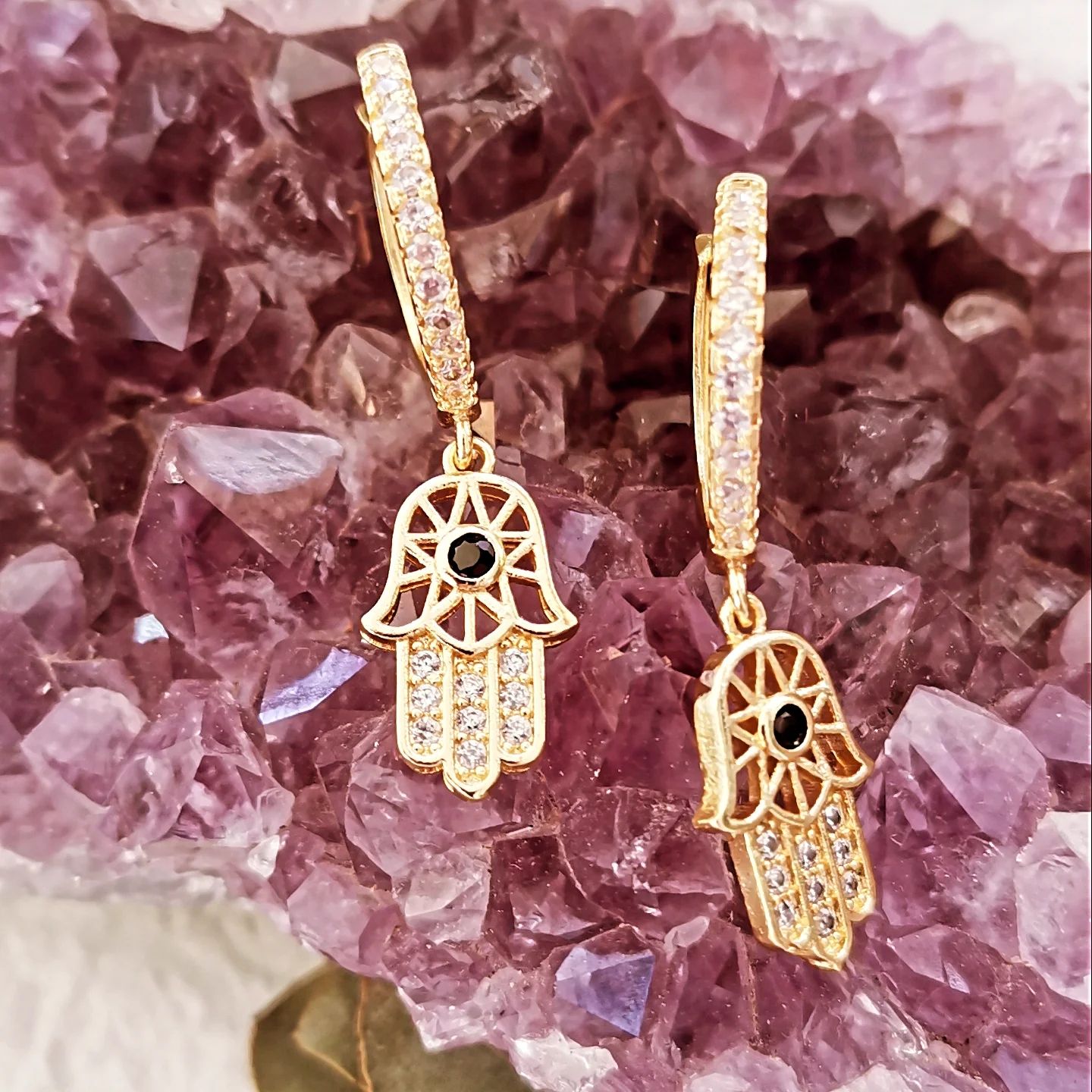 Pendientes Hamsa ?