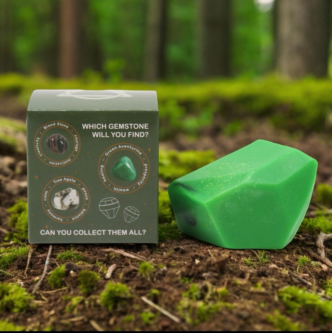 Jabón elemental de cristal TIERRA