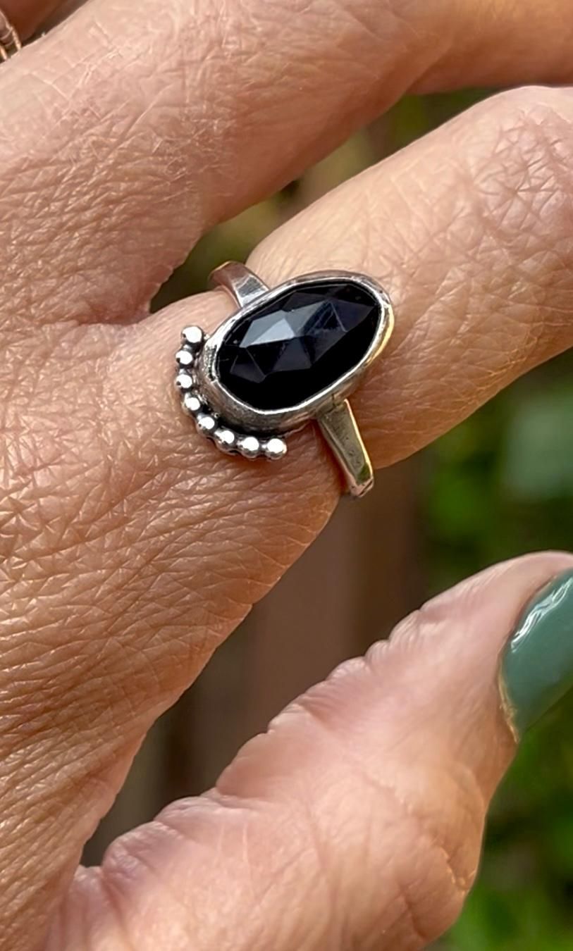 Anillo de onix Rose Cute