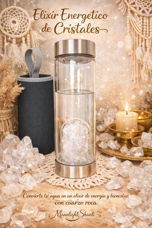 Botella Cuarzo Cristal