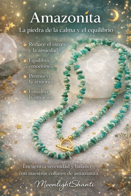 Collar MOON amazonita