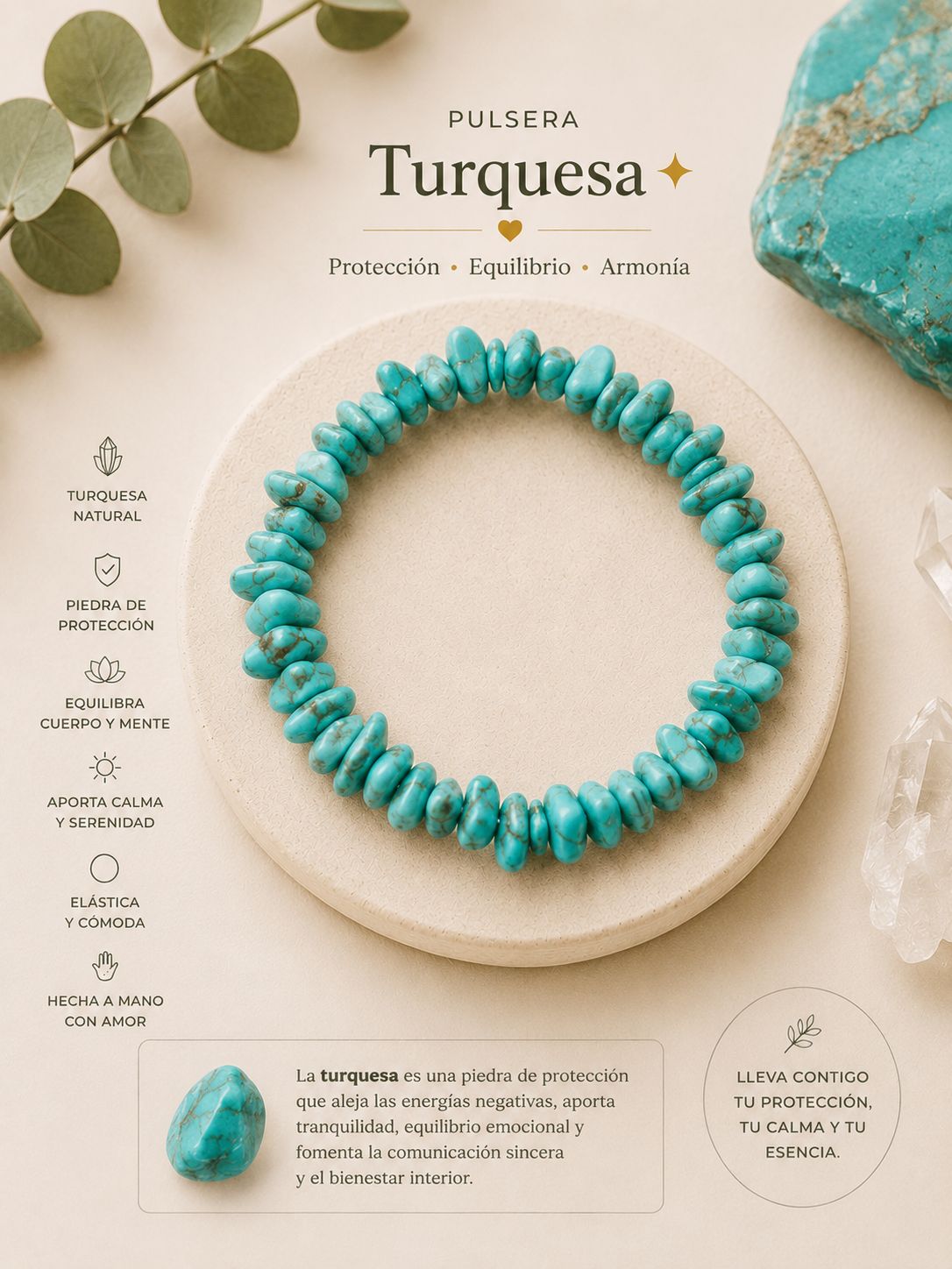 Pulsera Turquesa