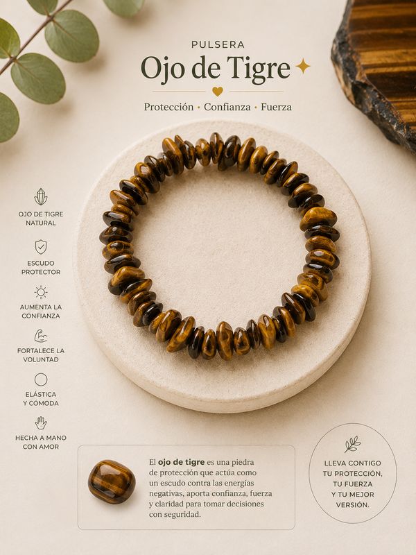 Pulsera ojo de tigre
