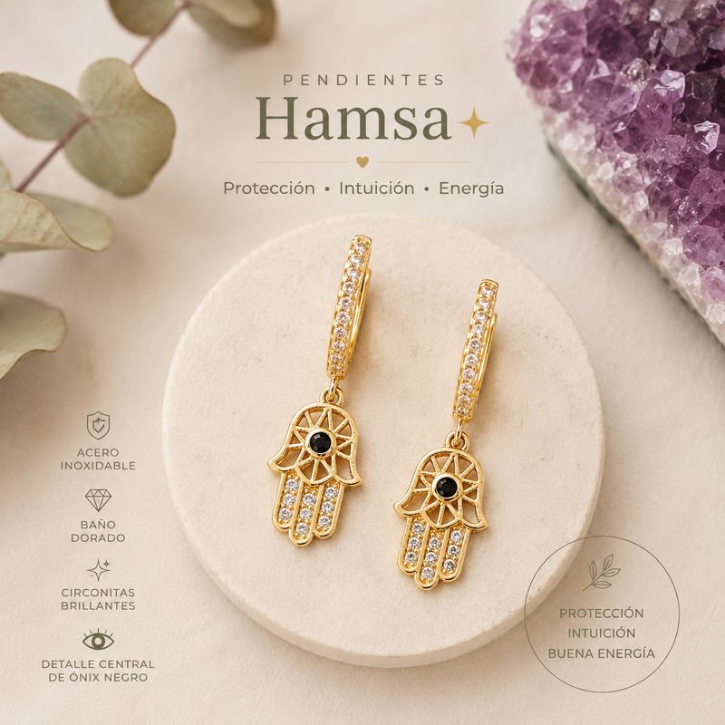 Pendientes Hamsa ?