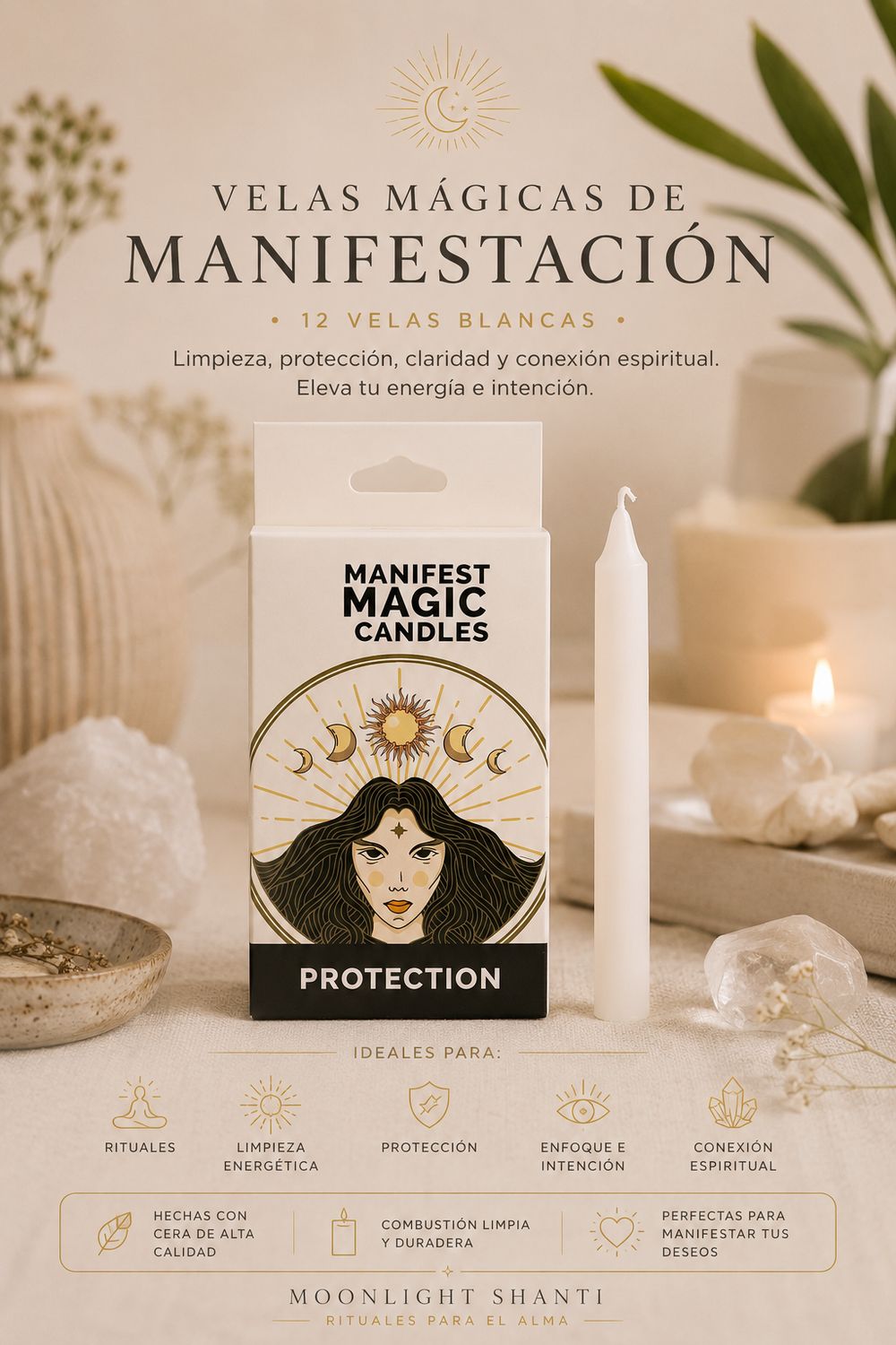 Velas de manifestación PROTECCIÓN ANGEL GUARDIAN ??
