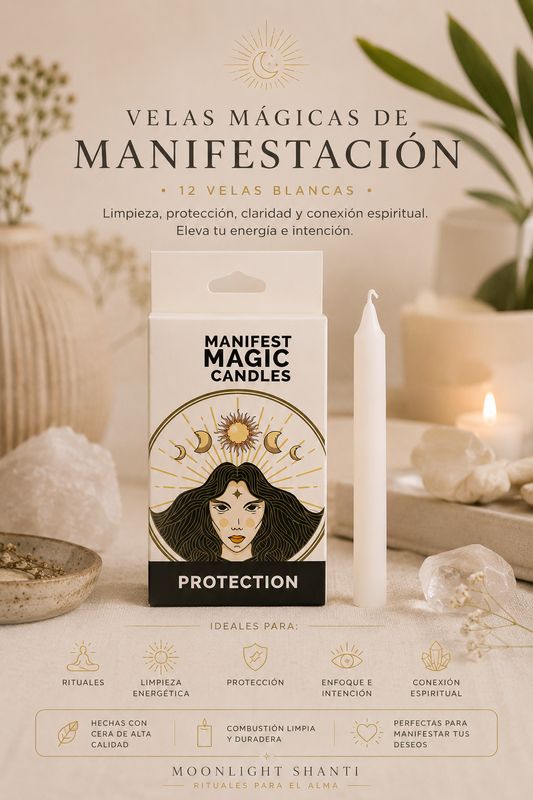 Velas de manifestación PROTECCIÓN ANGEL GUARDIAN ??