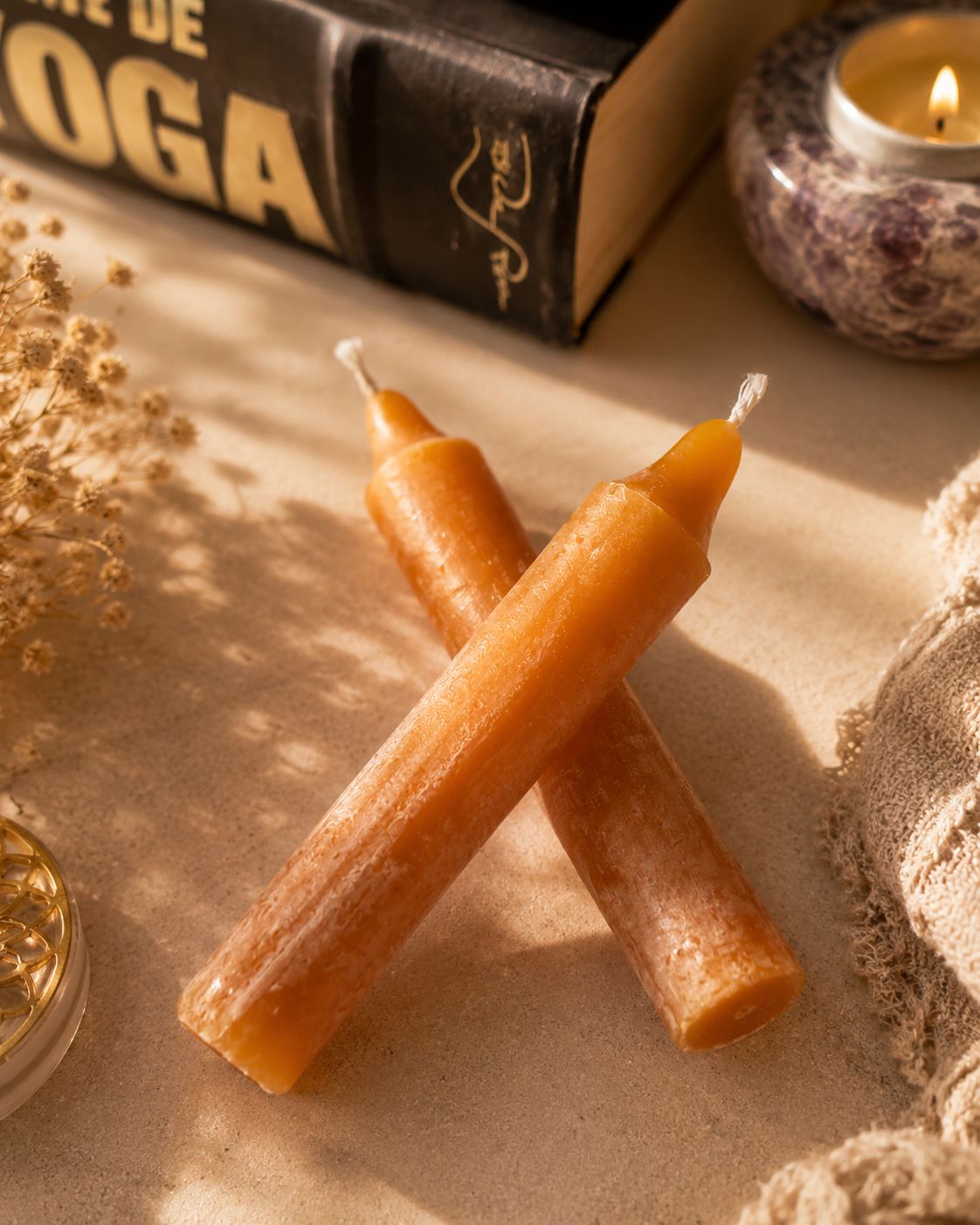 Vela de miel ritualizada