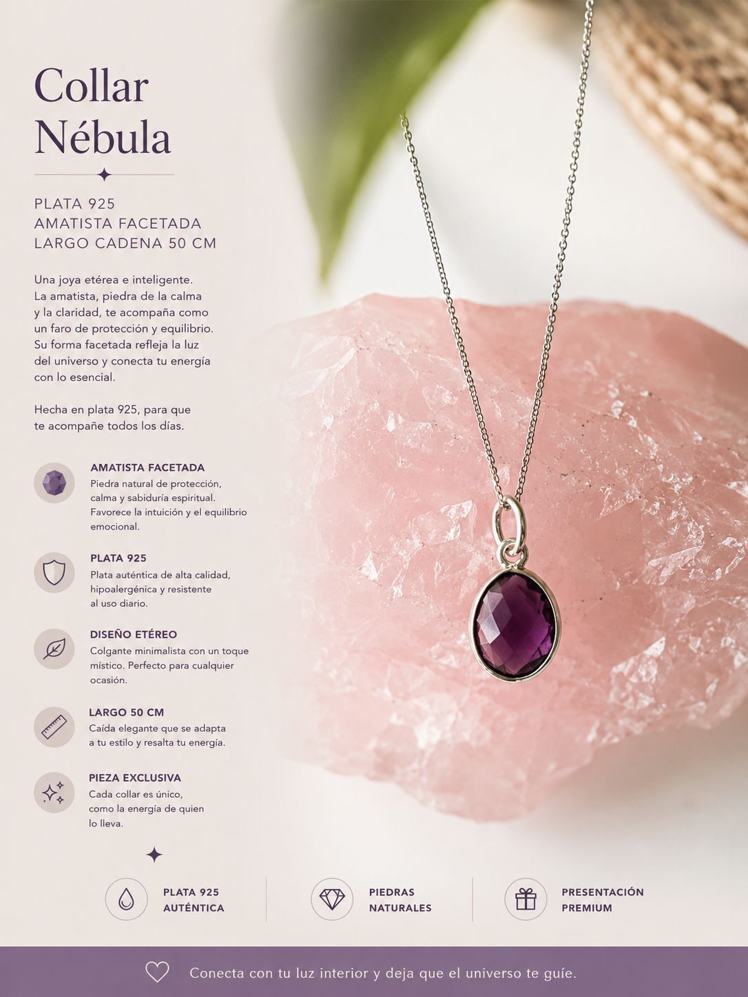 Collar Nebula Amatista