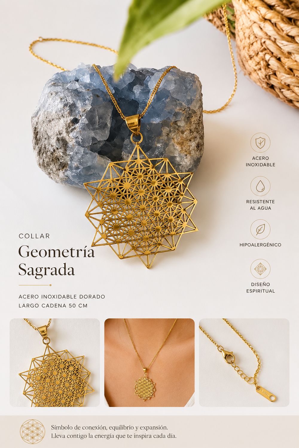 Collar Geometría Sagrada