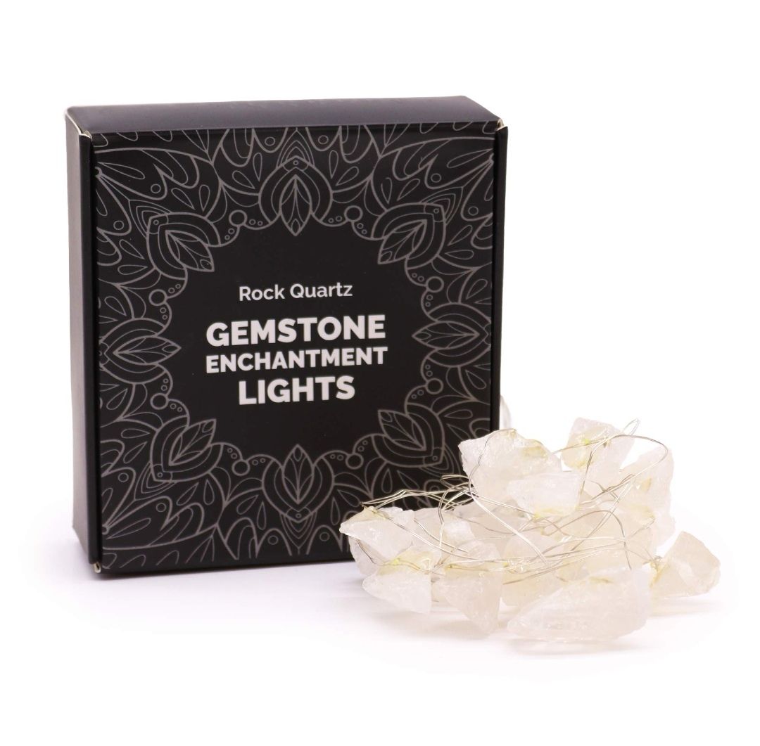 Luces encantadas con cuarzo roca ?