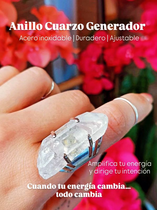 Anillo Cuarzo Generador