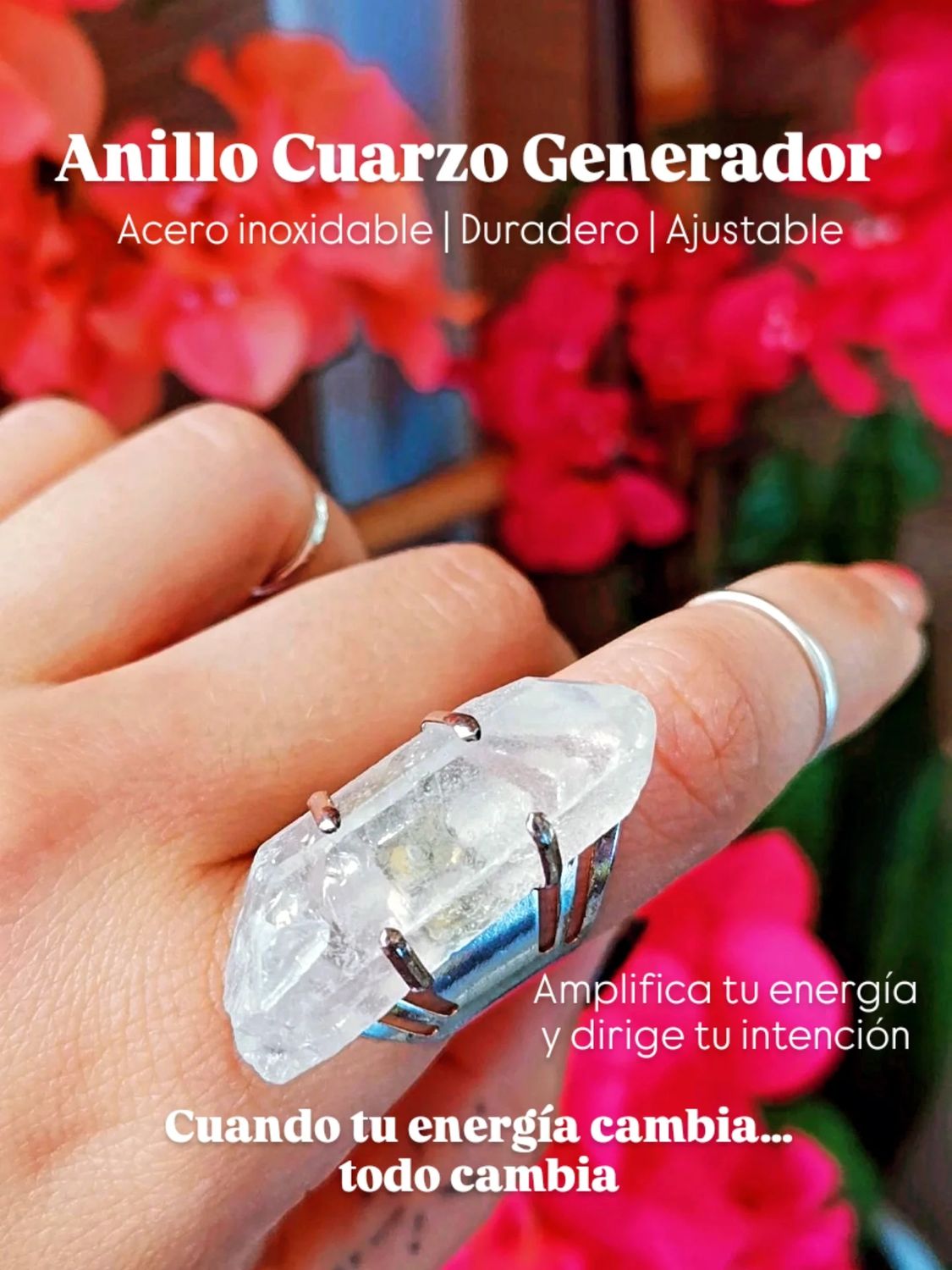 Anillo Cuarzo Generador