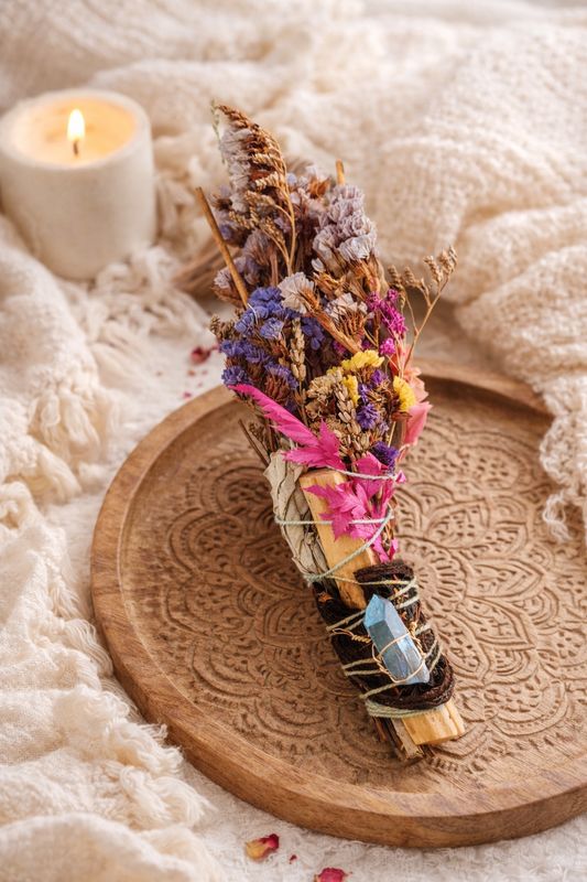 Sahumerio aura solar