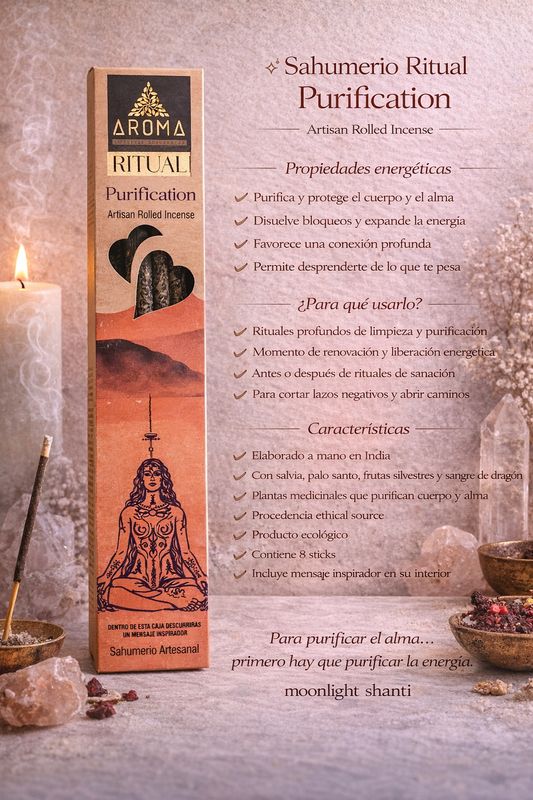 Sahumos ritual purification