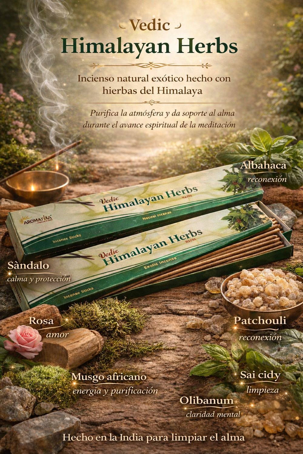 Incienso Vedic Himalayan Herbs