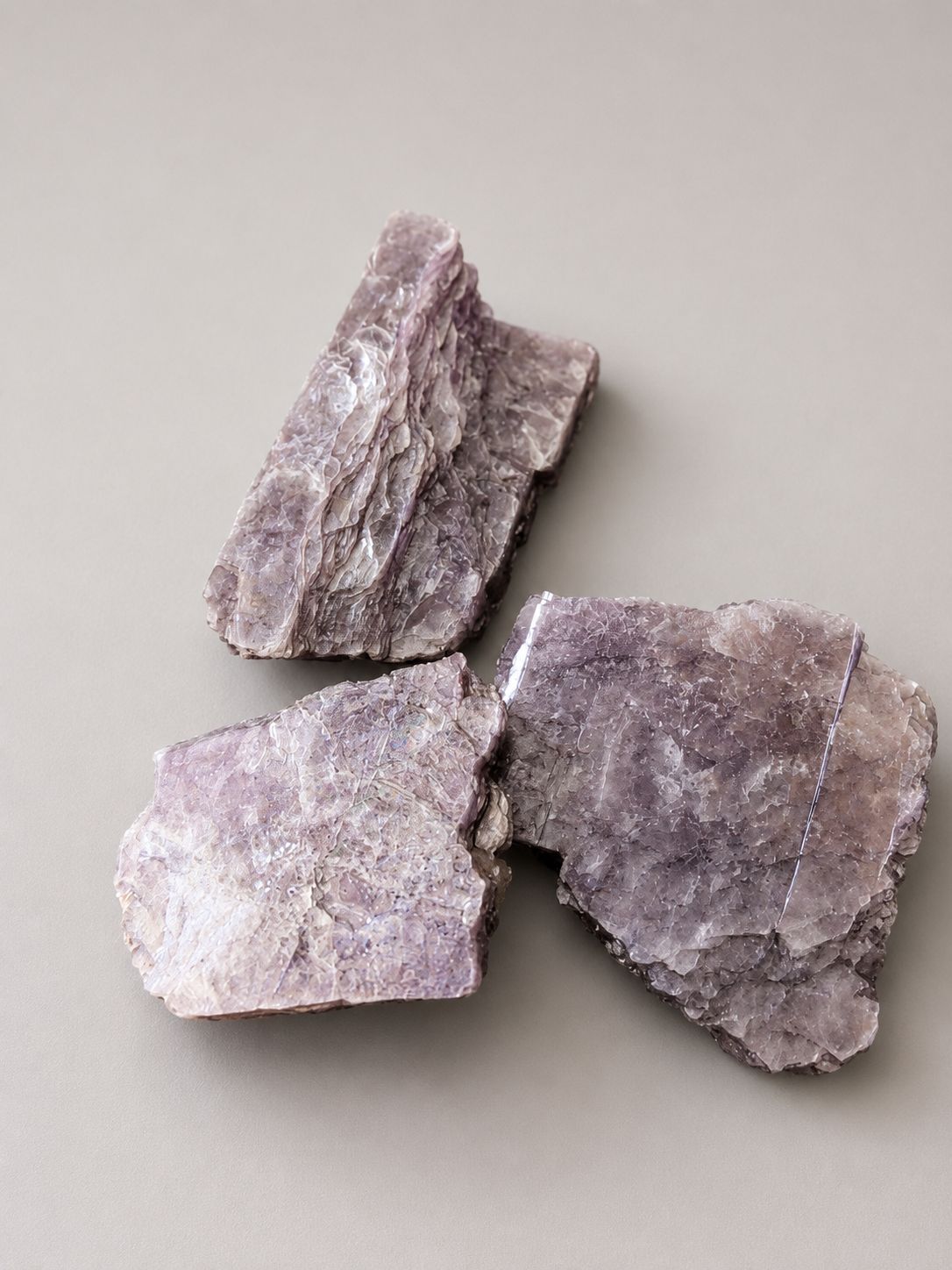 Placas lepidolita