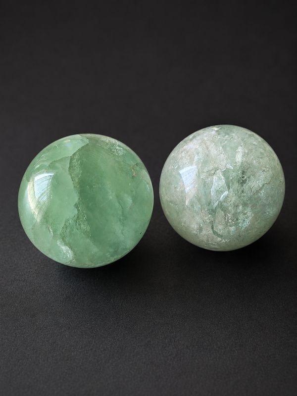Esfera fluorita verde