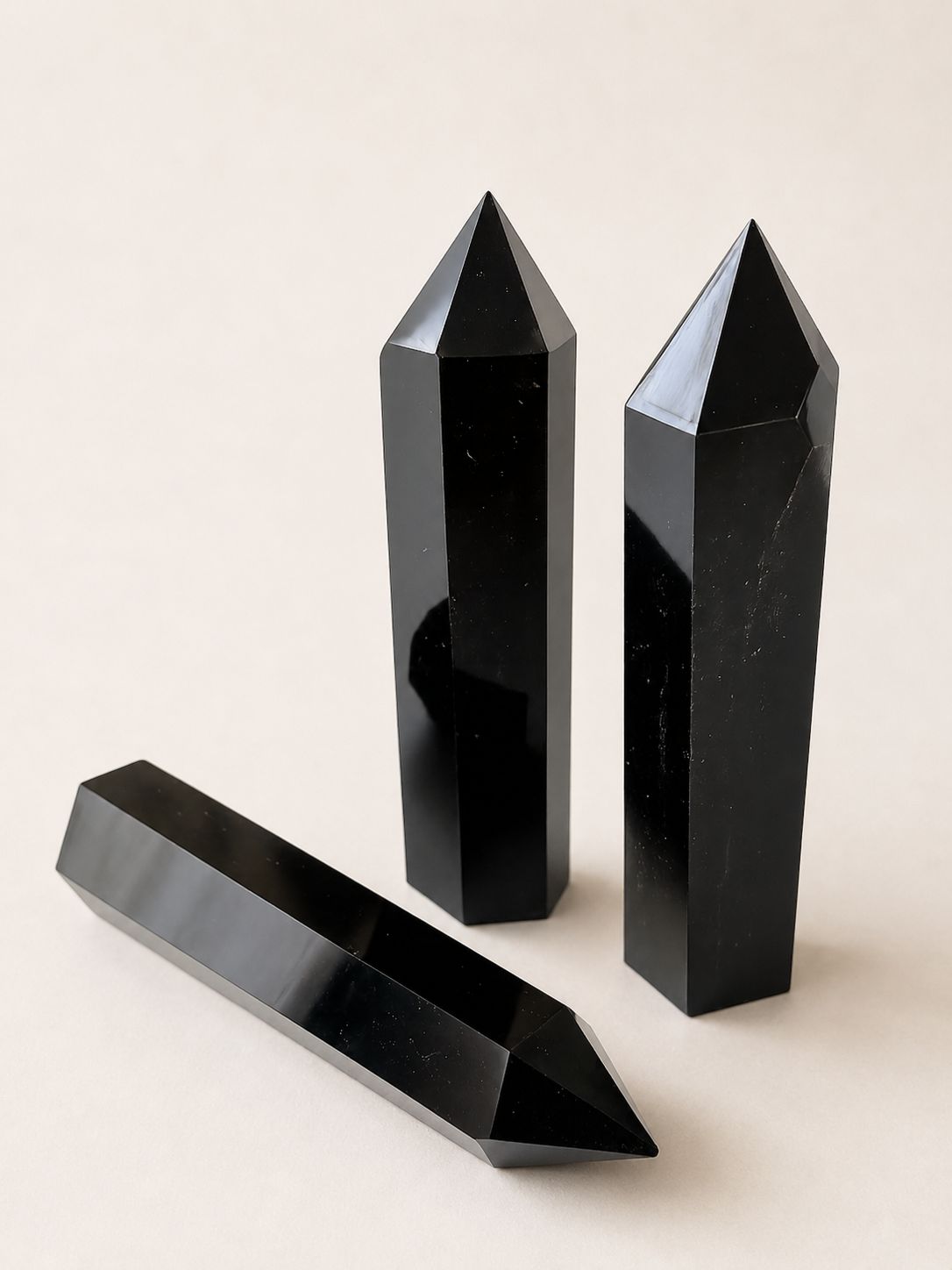 Punta generadora obsidiana