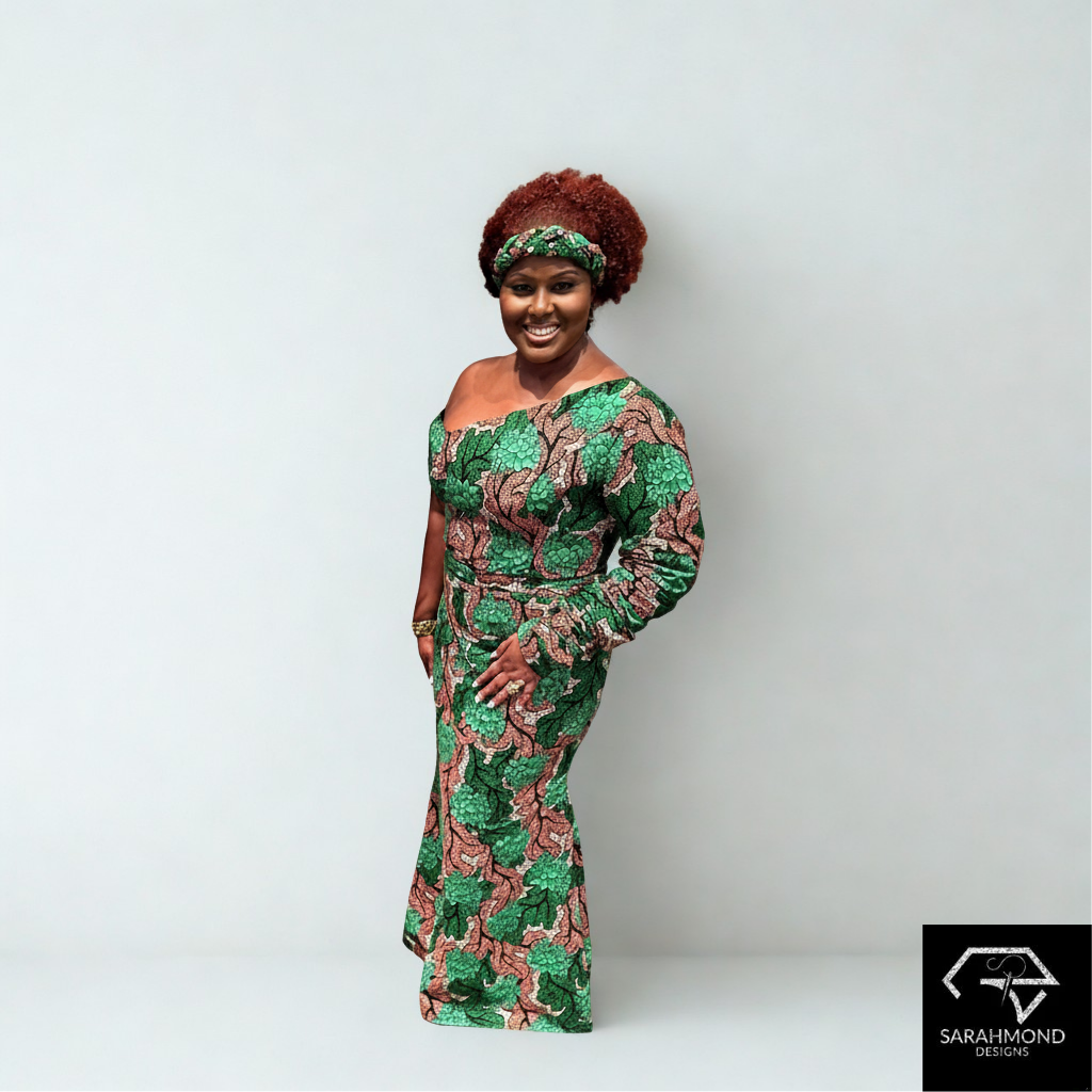 Rita Ankara African Long Dress