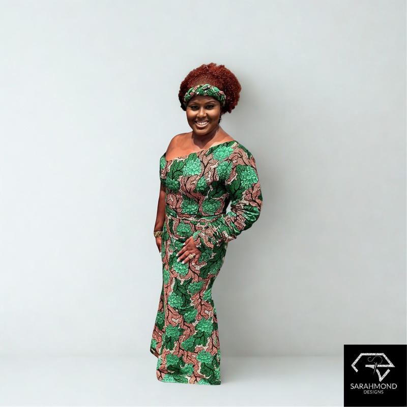 Rita Ankara African Long Dress