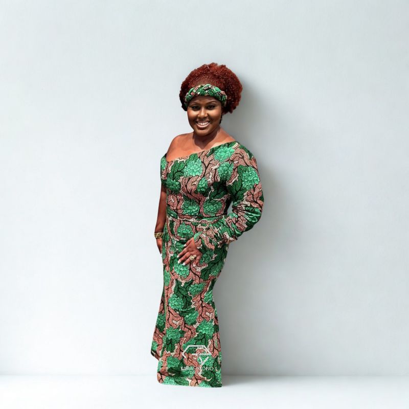 Rita Ankara African Long Dress
