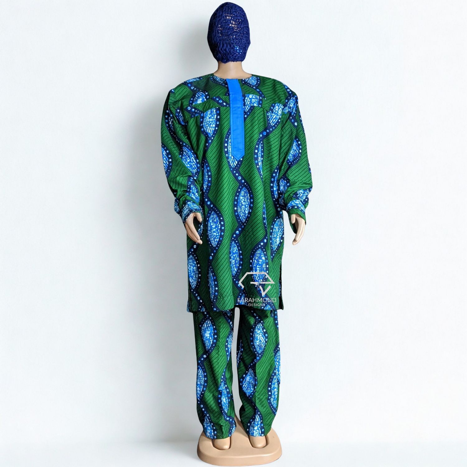 Eden African Ankara Two Piece Men's Clothing