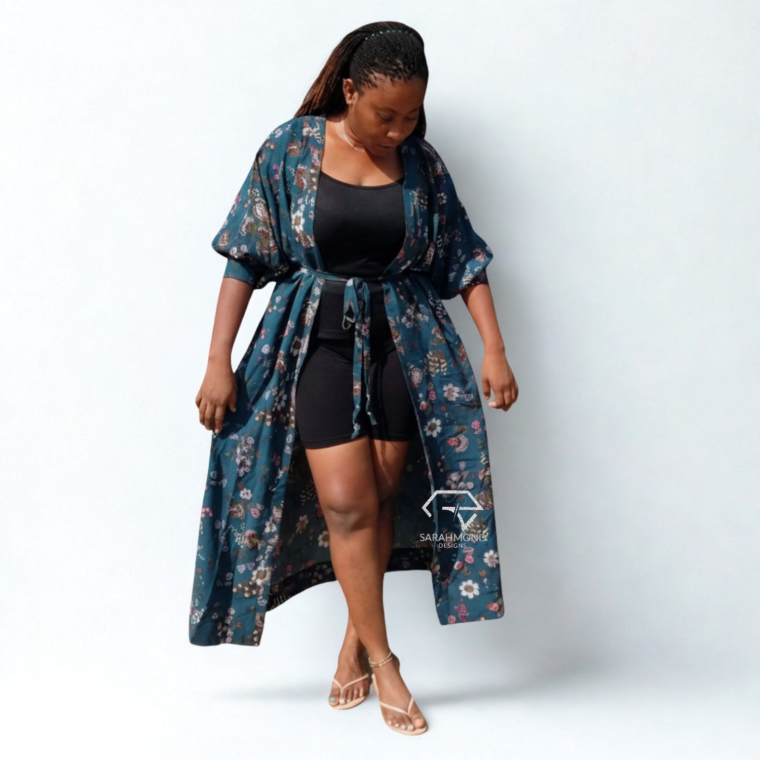 Refresh Bubble Sleeves Vintage kimono