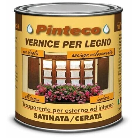 VERNICE TRASPARENTE PER LEGNO 0,5 LT