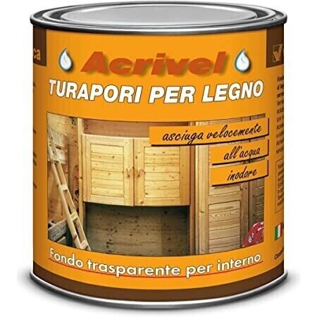 Turapori per Legno Acrivel  0,25 LT