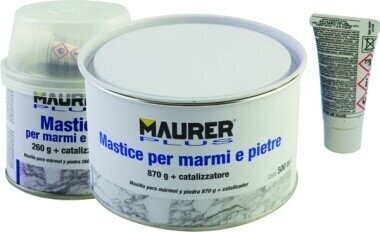 Mastice per marmi e pietre  0,870 gr + Catalizzatore