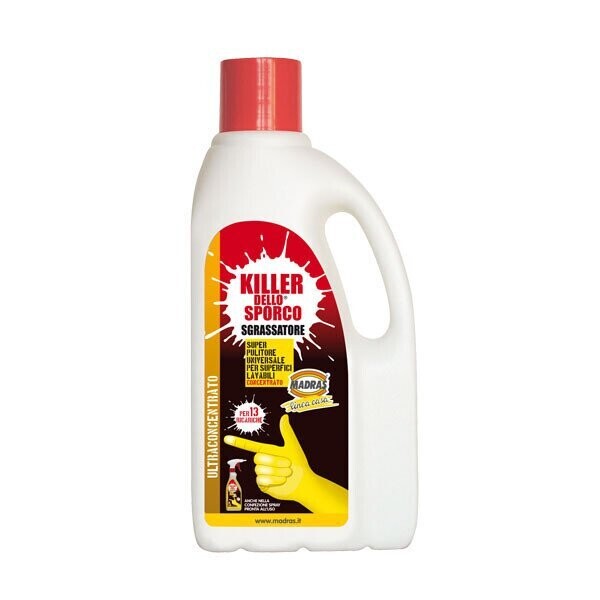Super Pulitore Universale Concentrato - KILLER DELLO SPORCO 1 LT