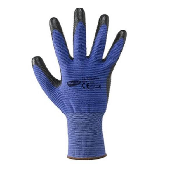 Guanti Poliestere / Nitrile Crinkle