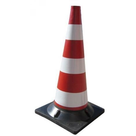 CONO SPARTITRAFFICO BASE PE CM. 50 B/R.