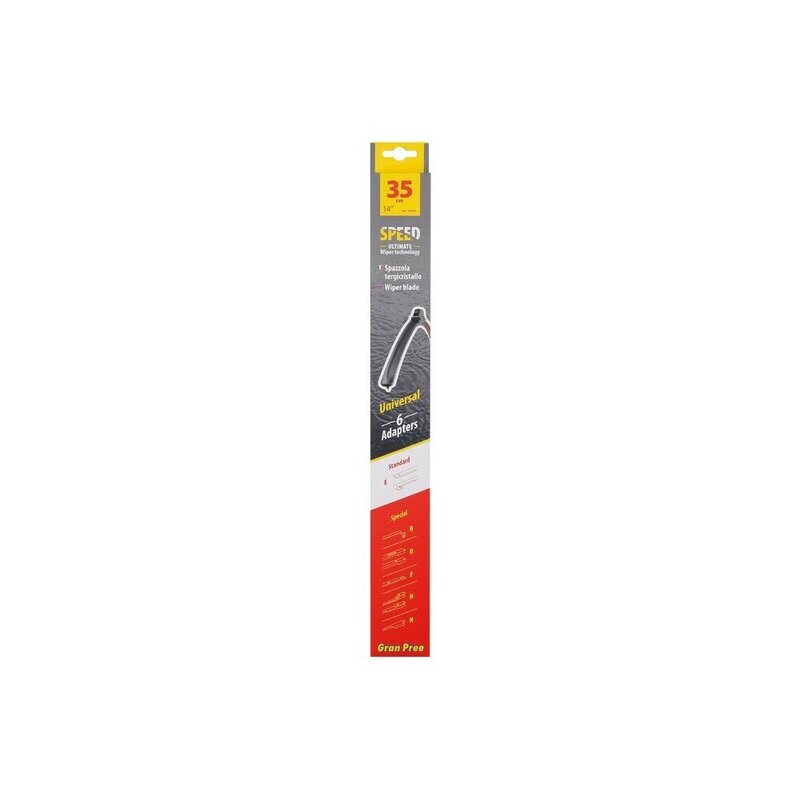Gran-Pree Speed, spazzola tergicristallo - 35 cm (14") - 1 pz
