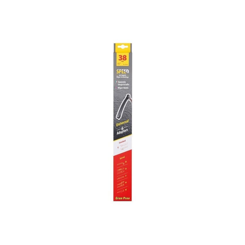 Gran-Pree Speed, spazzola tergicristallo - 38 cm (15") - 1 pz